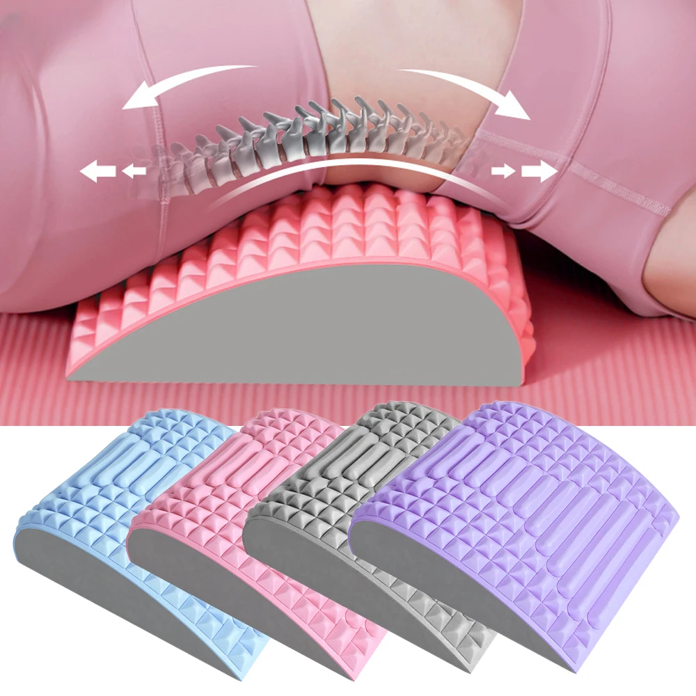 EVA Back Stretcher Pillow Neck Lumbar Support Massager for Neck Waist Back Sciatica Herniated Disc Pain Relief Relaxation Tool
EVA Back Stretcher Pillow Neck Lumbar Support Massager for Neck Waist Back Sciatica Herniated Disc Pain Relief Relaxation Tool