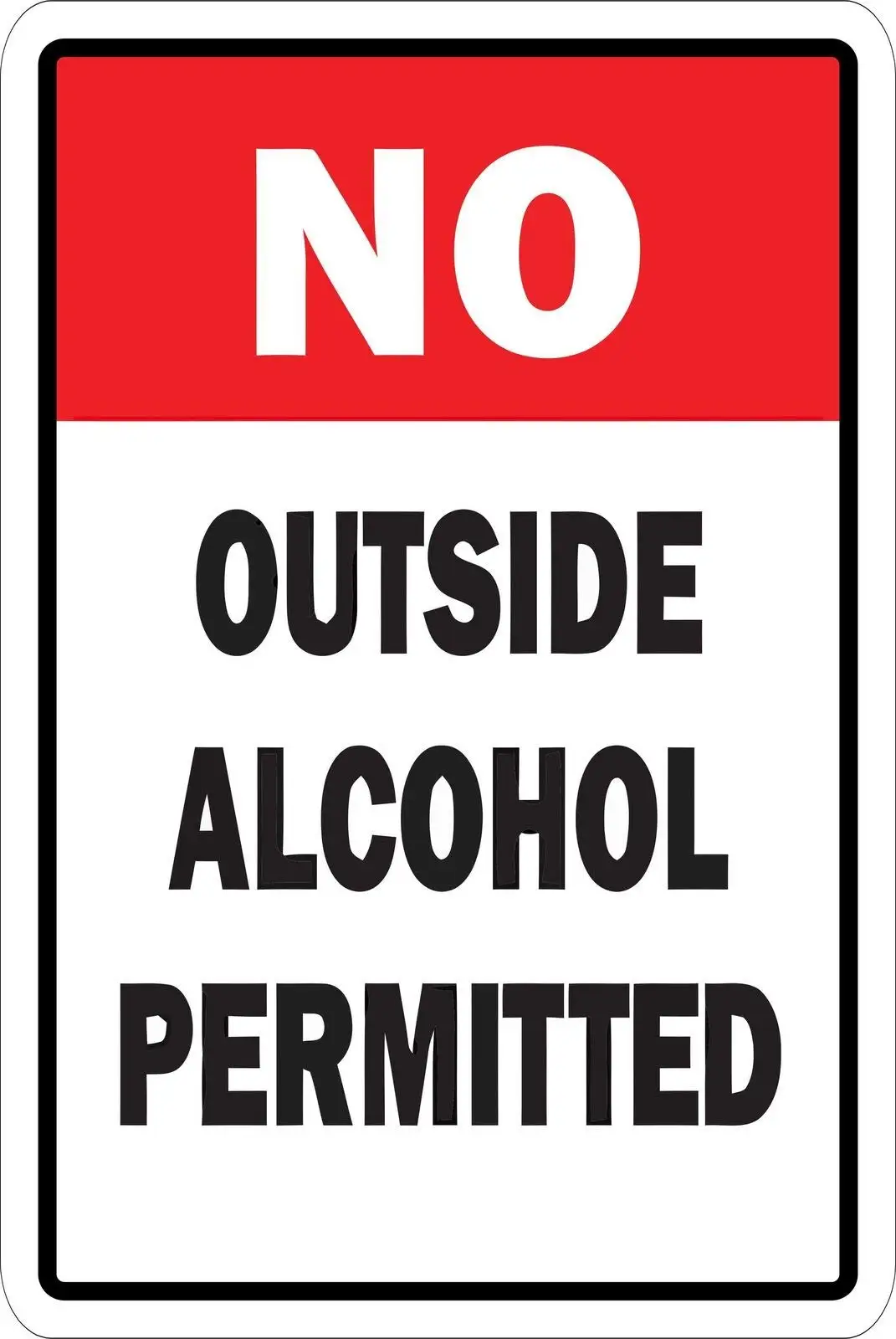 NO Outside Alcohol Permitted TIN Metal Sign Aluminum Retro Wall Home Bar Pub Vintage Cafe Decor, -Metal Tin Signs, Home Kitchen
NO Outside Alcohol Permitted TIN Metal Sign Aluminum Retro Wall Home Bar Pub Vintage Cafe Decor, -Metal Tin Signs, Home Kitchen