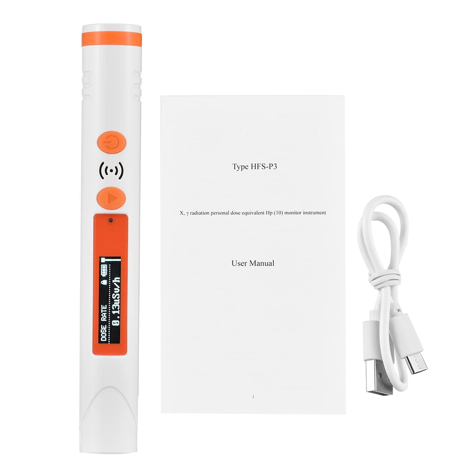 1pc Pen Type Geiger Counter Nuclear Radiation Detector Marble Radioactive X/Y Ray Personal Dose Alarm Counter Tester
1pc Pen Type Geiger Counter Nuclear Radiation Detector Marble Radioactive X/Y Ray Personal Dose Alarm Counter Tester