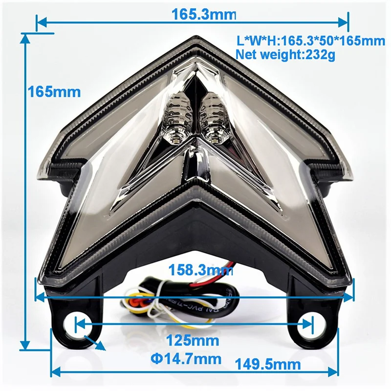 Светодиодный задний фонарь для мотоцикла, стоп-сигнал, задний указатель поворота, задний фонарь для Kawasaki Z800 Zx6R Z125 
Светодиодный задний фонарь для мотоцикла, стоп-сигнал, задний указатель поворота, задний фонарь для Kawasaki Z800 Zx6R Z125