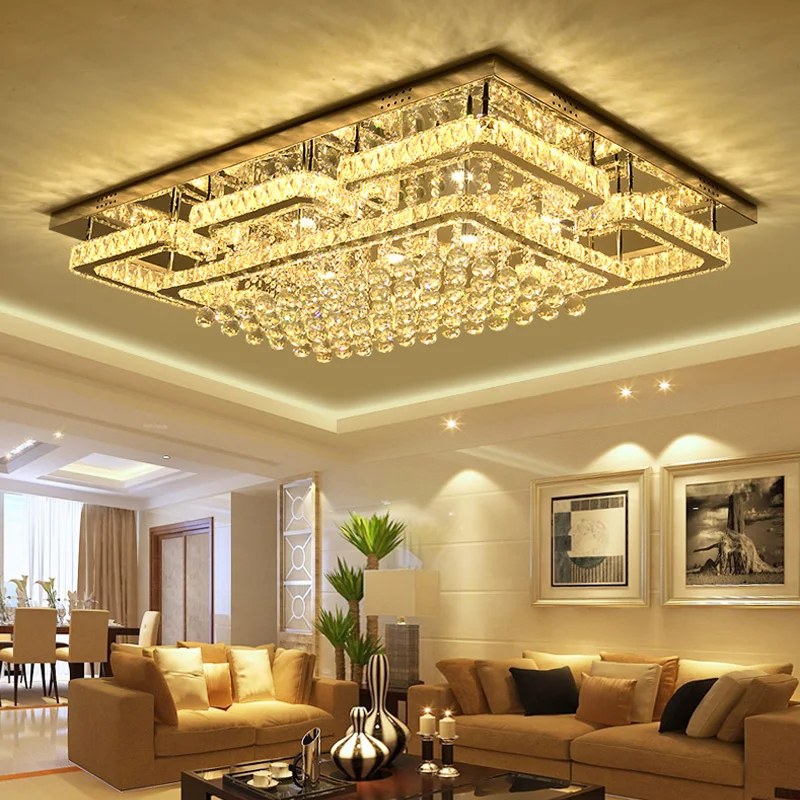 Modern crystal ceiling lights living room luxury silver ceiling light bedroom led Ceiling Lamps dining crystal Fixtures kitchen
Modern crystal ceiling lights living room luxury silver ceiling light bedroom led Ceiling Lamps dining crystal Fixtures kitchen
