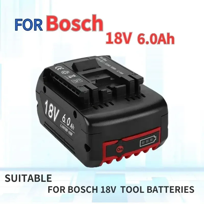 for Bosch 6.0Ah Electric Drill 18V Battery 18V Rechargeable Lithium ion Battery Available Models BAT609 BAT609G BAT618G BAT614
for Bosch 6.0Ah Electric Drill 18V Battery 18V Rechargeable Lithium ion Battery Available Models BAT609 BAT609G BAT618G BAT614