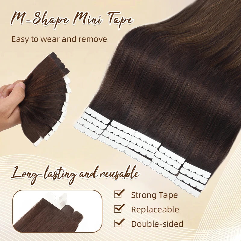Tape In Human Hair Extensions Real Remy Hair Extension Straight Seamless Skin Weft Adhesive Glue Ombre Color For Women 3 Mallzona Sbb337965d7ab4453a1bbbbd9455016faQ Tape In Human Hair Extensions Real Remy Hair Extension Straight Seamless Skin Weft Adhesive Glue Ombre Color For Women Mallzona
