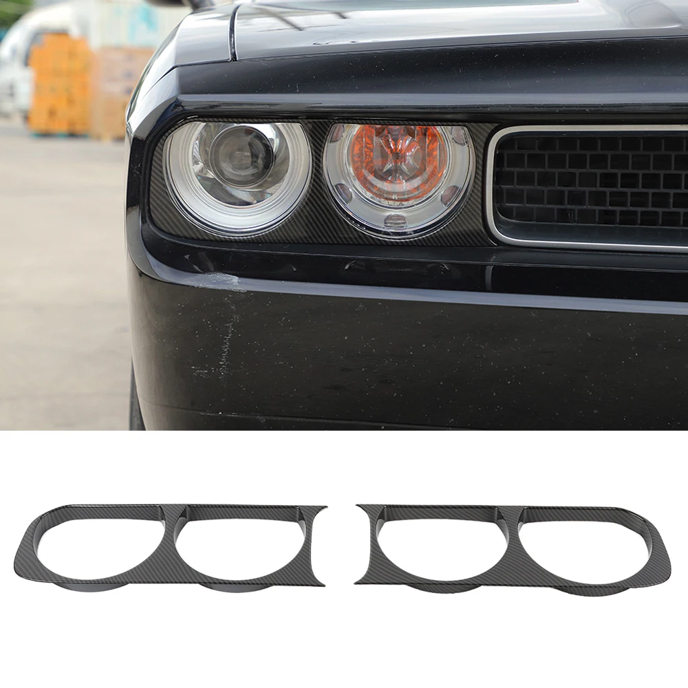 Front Headlight Lamp Frame Decoration for Dodge Challenger 2009 2010 2011 2012 2013 2014 Lamp Hoods Car Exterior Accessories ABS
Front Headlight Lamp Frame Decoration for Dodge Challenger 2009 2010 2011 2012 2013 2014 Lamp Hoods Car Exterior Accessories ABS