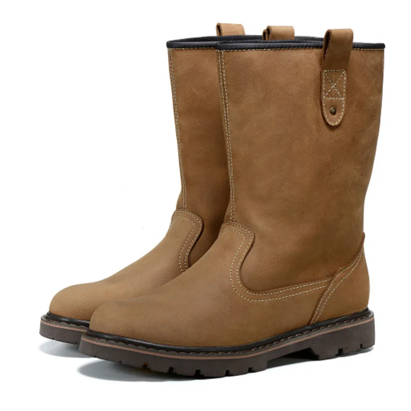 2023 New Men's High Top Boots Fashion Chelsea Boots Leather Ankle Boots Non-slip Shoes for Men Platform Boots Zapatos De Hombre
2023 New Men's High Top Boots Fashion Chelsea Boots Leather Ankle Boots Non-slip Shoes for Men Platform Boots Zapatos De Hombre