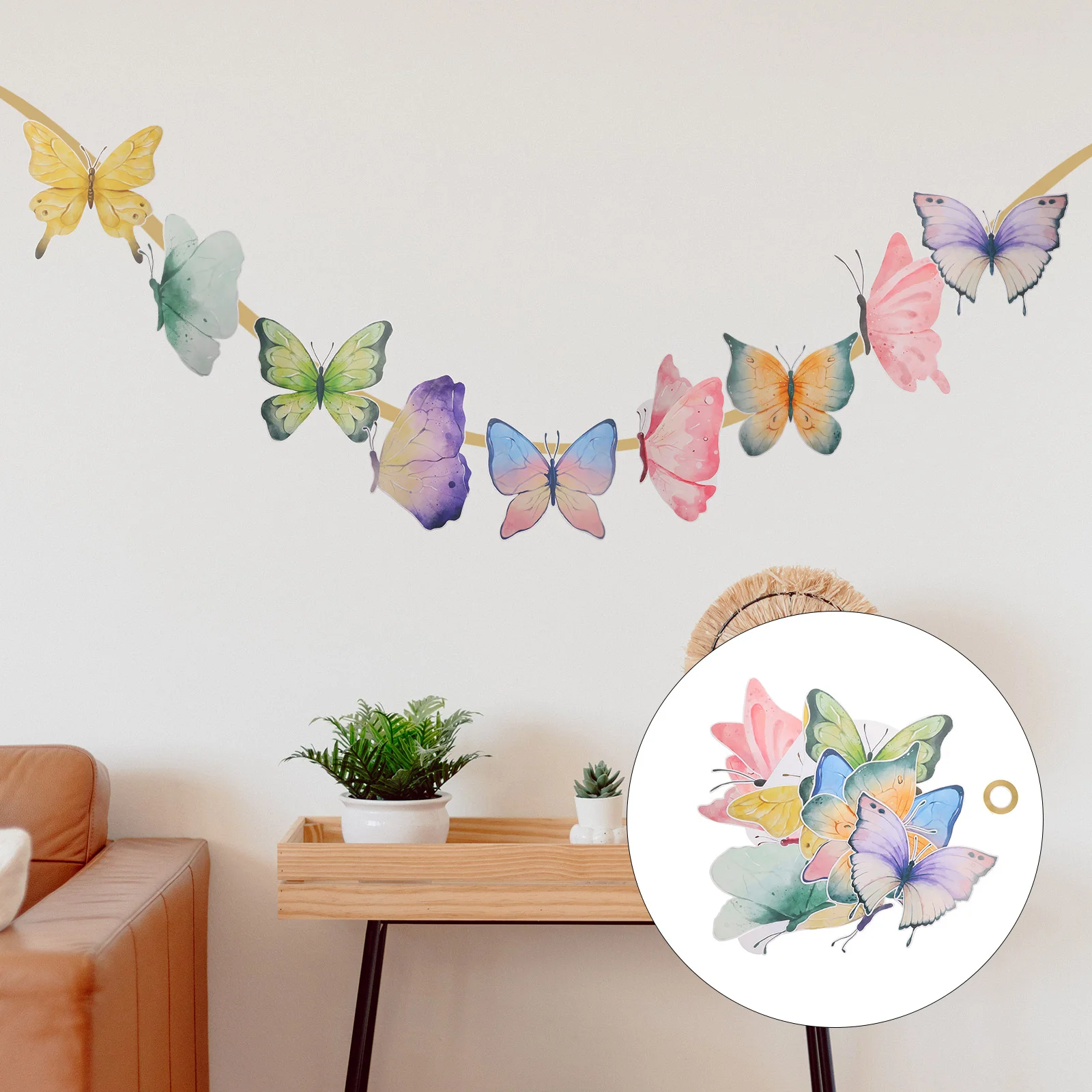 1 set of Butterfly Banner Hanging Spring Theme Banner Birthday Party Banner Decoration
1 set of Butterfly Banner Hanging Spring Theme Banner Birthday Party Banner Decoration