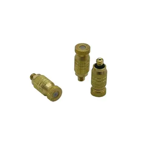 Brass 5pcs Male Thread High Pressure 3/16" Misting Nozzles Anti Drip Atomization Sprinklers Garden Farm Cooling Humidify Fitting
Brass 5pcs Male Thread High Pressure 3/16" Misting Nozzles Anti Drip Atomization Sprinklers Garden Farm Cooling Humidify Fitting
