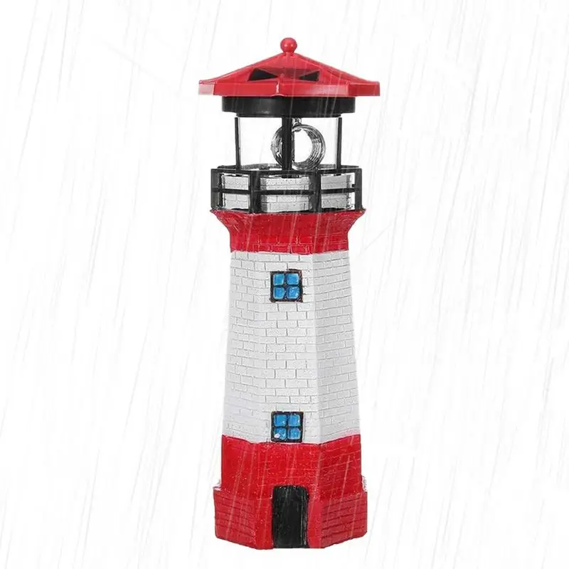 Solar Lighthouse LED Rotating Waterproof Solar Sensor Light Outdoor Garden Courntyard Landscape Decoration Lamp
Solar Lighthouse LED Rotating Waterproof Solar Sensor Light Outdoor Garden Courntyard Landscape Decoration Lamp