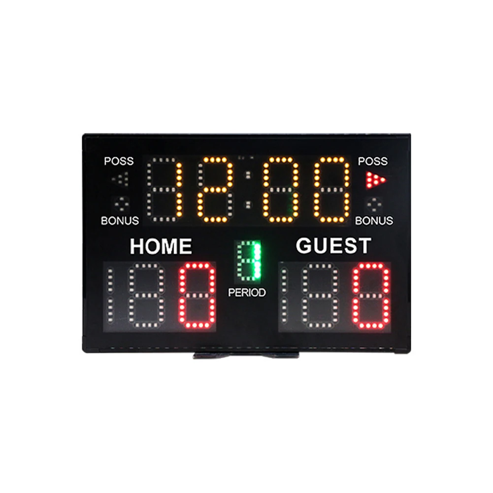 Electronic Scoreboard Metal+ABS Portable Soccer Sport Contest Table Tennis 20M Visible Distance 5-level Brightness
Electronic Scoreboard Metal+ABS Portable Soccer Sport Contest Table Tennis 20M Visible Distance 5-level Brightness