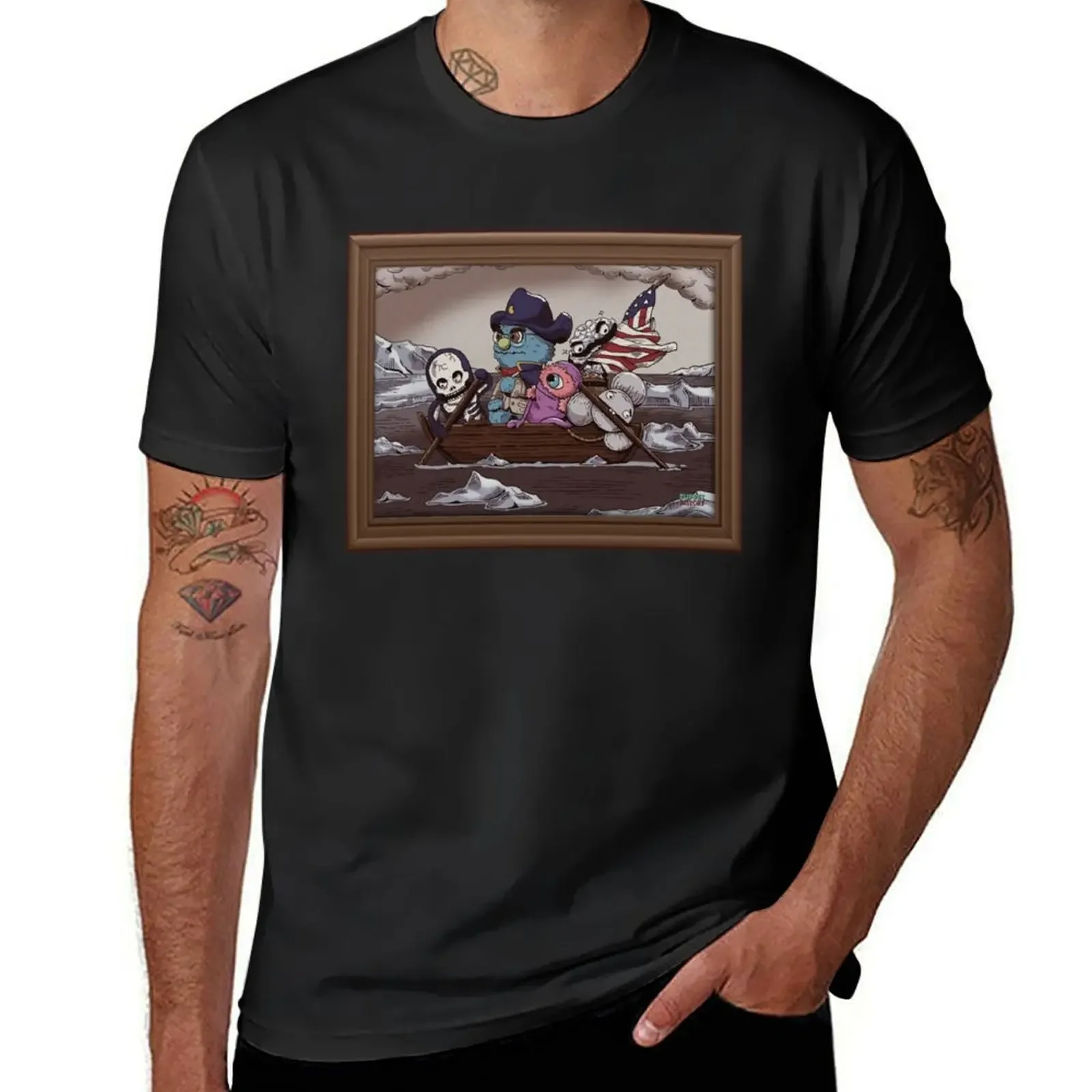 Puppet History Merch The Professor Crossing The Delaware, The Professor Crossing Delaware Puppet T-shirt
Puppet History Merch The Professor Crossing The Delaware, The Professor Crossing Delaware Puppet T-shirt