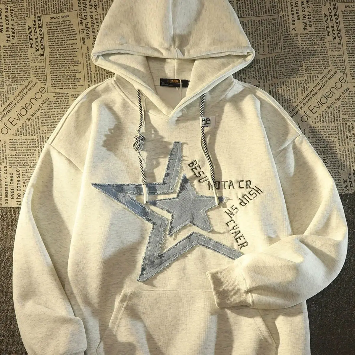 American Style High Street Star Letter Jacket for Men and Women in Spring and Autumn Loose Oversized Couple Versatile Hoodie Top
American Style High Street Star Letter Jacket for Men and Women in Spring and Autumn Loose Oversized Couple Versatile Hoodie Top