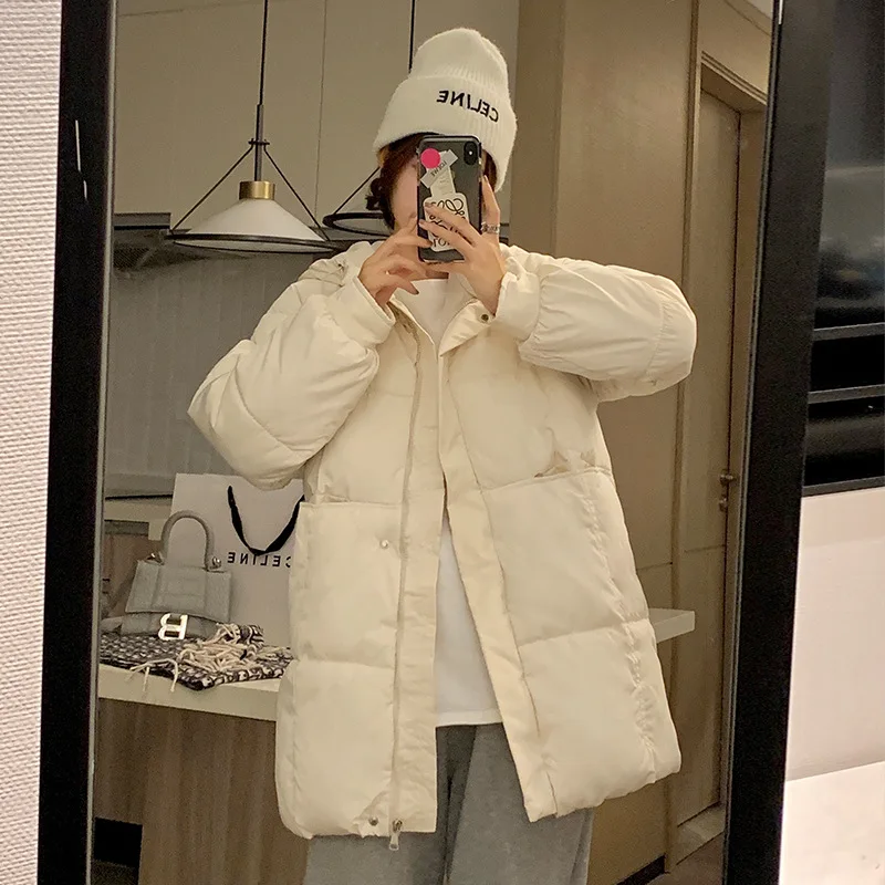 Winter Coat for Women Hooded Cotton Coat Women's Clothing Loose Parkas Fashion New Bread Jacket Korean Manteau Femme Hiver LM424
Winter Coat for Women Hooded Cotton Coat Women's Clothing Loose Parkas Fashion New Bread Jacket Korean Manteau Femme Hiver LM424
