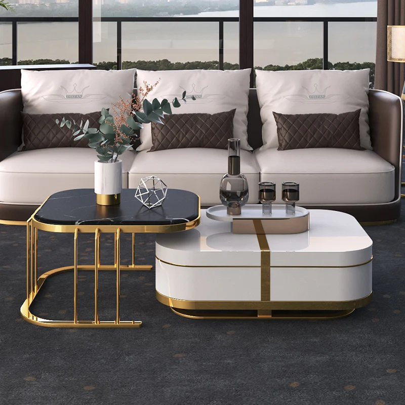 Light Luxury Modern Marble Coffee Table Minimalist Living Room Retractable Coffee Table Tv Cabinet Combination
Light Luxury Modern Marble Coffee Table Minimalist Living Room Retractable Coffee Table Tv Cabinet Combination
