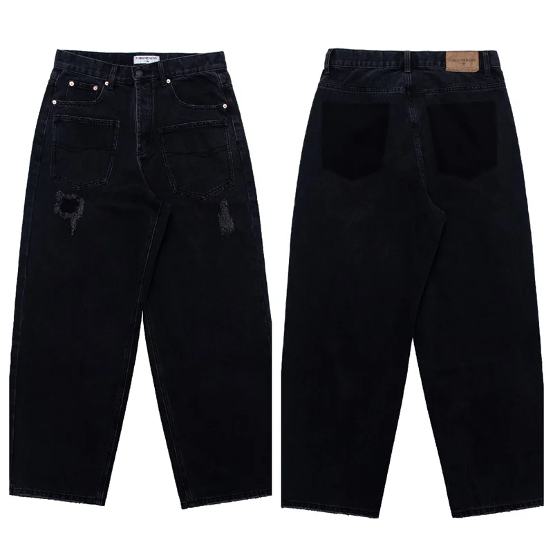 2023 Four Seasons Washed Reversed Design Pocket Jeans Men Women High Street Vintage Worn Casual Pants Straight Leg Jeans
2023 Four Seasons Washed Reversed Design Pocket Jeans Men Women High Street Vintage Worn Casual Pants Straight Leg Jeans