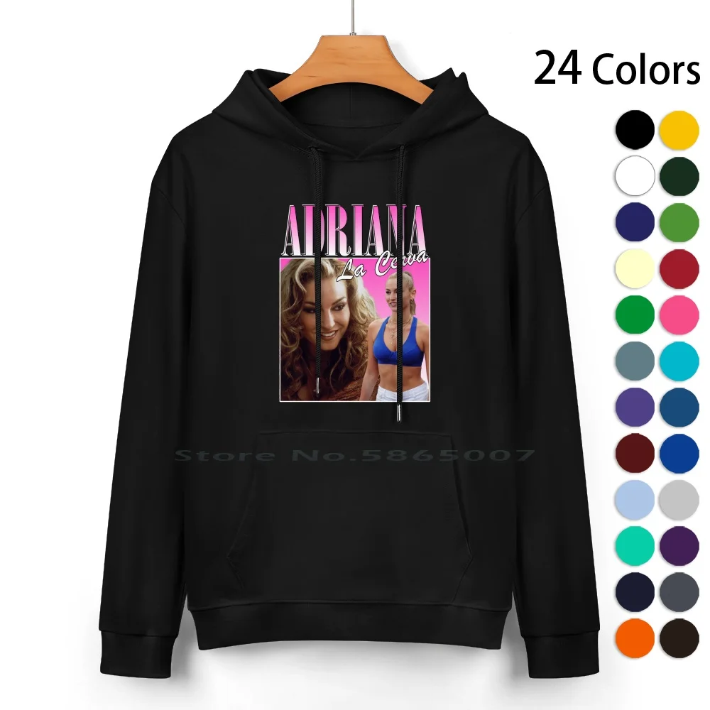 

Adriana La Cerva Retro Design Sopranos Pure Cotton Hoodie Sweater 24 Colors Adriana La Cerva Ade Adrianna Drea De Matteo Tony