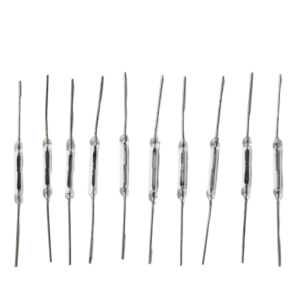 10pcs Reed Switch Magnetic Switch Normally Open Induction Switch Magnetic Conversion Sensor Induction Switch 2x14mm
10pcs Reed Switch Magnetic Switch Normally Open Induction Switch Magnetic Conversion Sensor Induction Switch 2x14mm