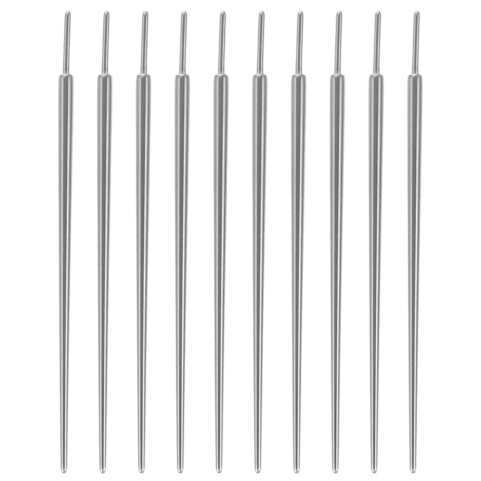 10 Pcs Stainless Steel Pins Piercing Needles Ear Kit Stud Earrings Type Taper for Septum Insertion Tool
10 Pcs Stainless Steel Pins Piercing Needles Ear Kit Stud Earrings Type Taper for Septum Insertion Tool
