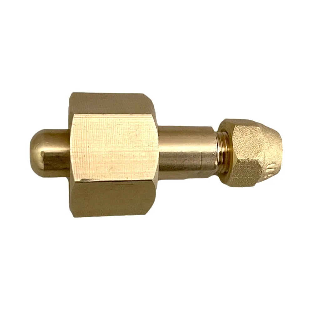 1Set R134A W21.8 To 1/4 SAE Gas Cylinder Gas Tank Car Air Conditioning Adapter Bottle Adapter Brass Portable tool part gold
1Set R134A W21.8 To 1/4 SAE Gas Cylinder Gas Tank Car Air Conditioning Adapter Bottle Adapter Brass Portable tool part gold