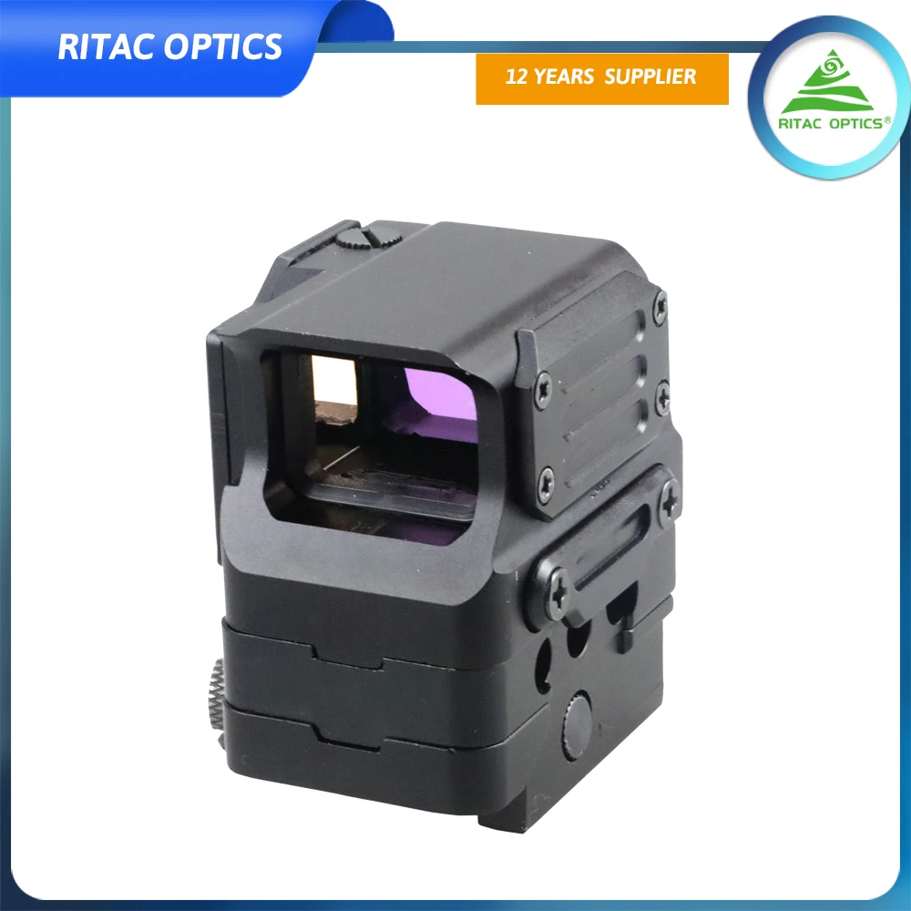 

Tactical FC1 Prismatic Red Dot Sight Optics Reflex Holographic Scope for 20mm Rail Riflescope