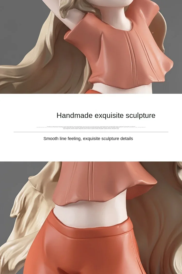 82cm Nordic Fashion Cartoon Girl Statue, Tray, Home Decoration, Gift, Interior Decoration, Large Living Room Decoration, Crafts 82cm Nordic Fashion Cartoon Girl Statue, Tray, Home Decoration, Gift, Interior Decoration, Large Living Room Decoration, Crafts