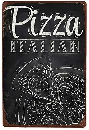SLALL Pizza Plate Plaques Food Retro Street Sign Household Metal Tin Sign Bar Cafe Car Motorcycle Garage Decoration Supplies
SLALL Pizza Plate Plaques Food Retro Street Sign Household Metal Tin Sign Bar Cafe Car Motorcycle Garage Decoration Supplies