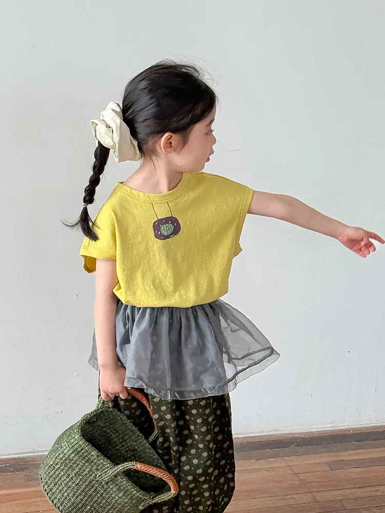 2025 Summer New Children Short Sleeve T Shirts Cotton Girls Cute Cartoon Print Tee Boys Thin Tops Kids Casual O-neck T Shirt 29 Sbb4207dc88f9465b9a14dadd33d3fce6K
