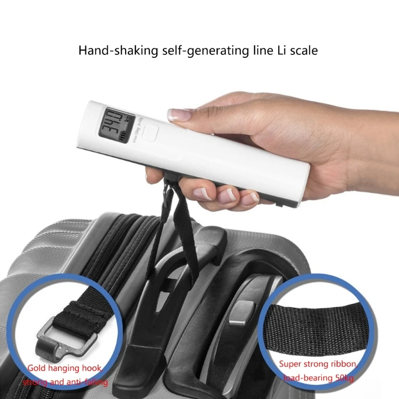 110Lbs Digital Hangings Luggage Scale Digital Display for Travel, Travel Scale Baggages Weight Tool
110Lbs Digital Hangings Luggage Scale Digital Display for Travel, Travel Scale Baggages Weight Tool