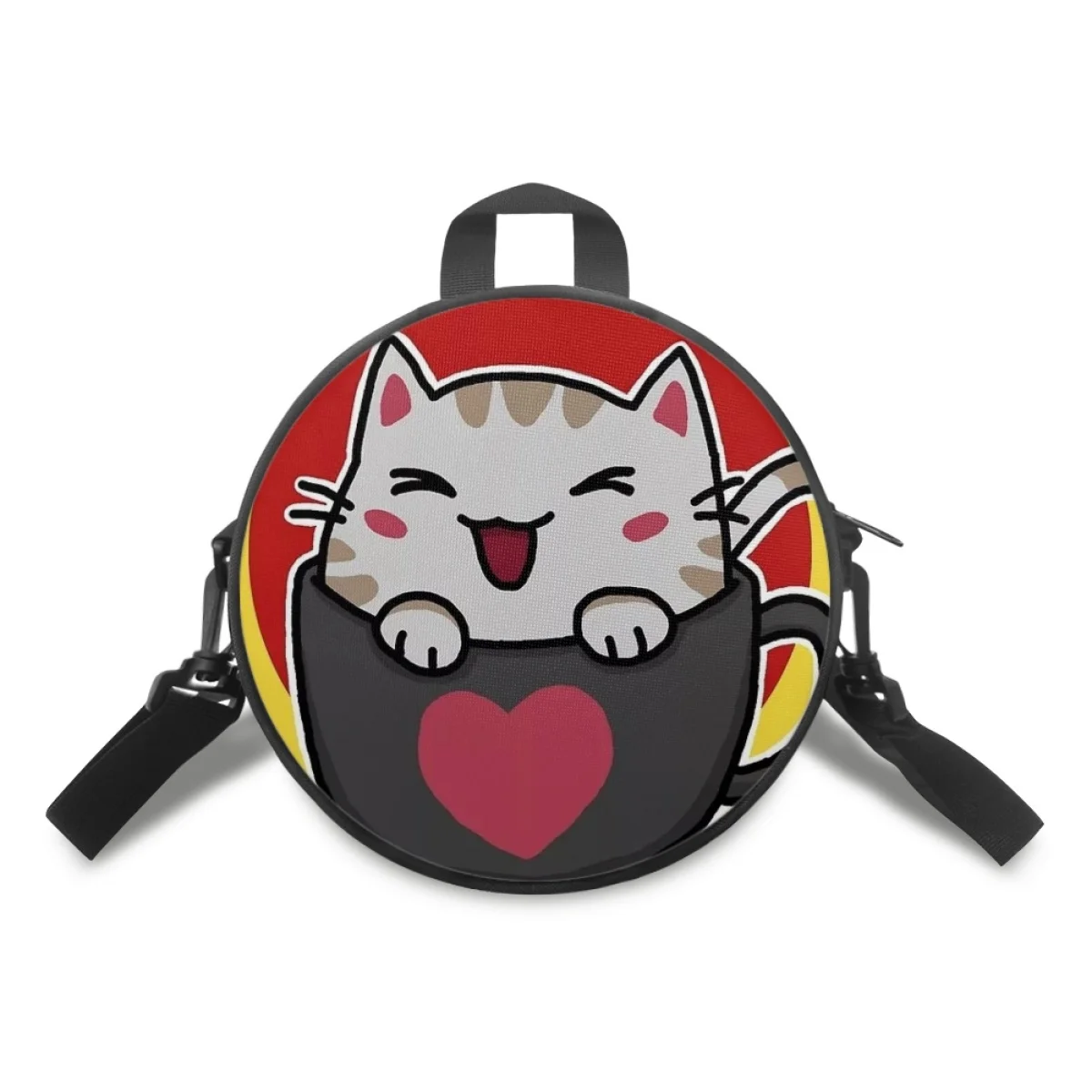 HaoYun Cartoon Kids Round Shape School Book-Bags Kawaii Little Animal Pattern Girls Bags Cute Cat Kindergarten Shoulder Bags
HaoYun Cartoon Kids Round Shape School Book-Bags Kawaii Little Animal Pattern Girls Bags Cute Cat Kindergarten Shoulder Bags