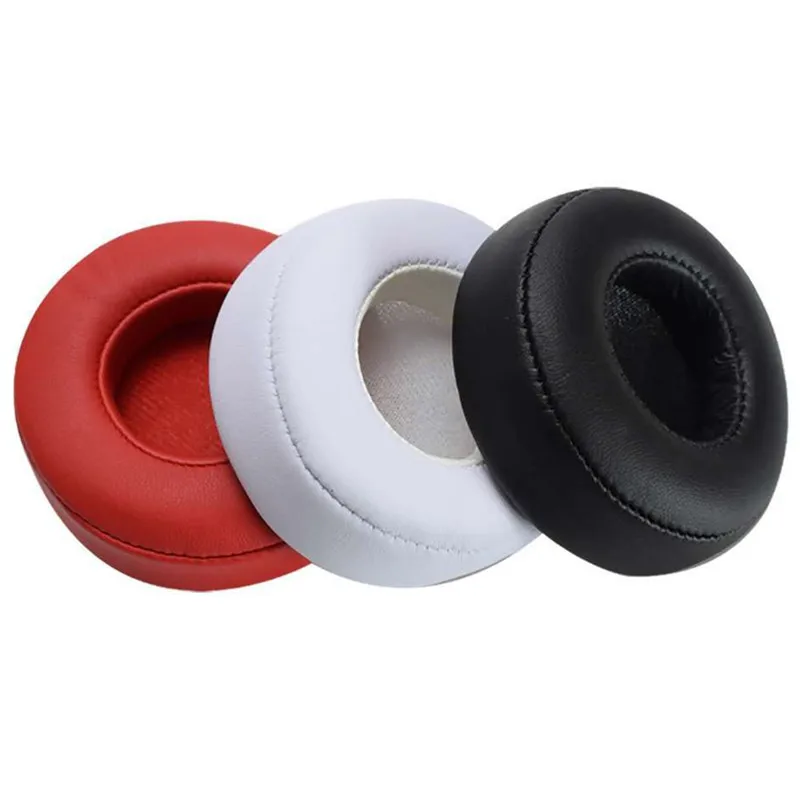 

Ear Pads Cover For Beats Mixr On-Ear Headphones Replacement Ear Cushion Earmuffs EarPads Headset Foam Cushion Black white Red