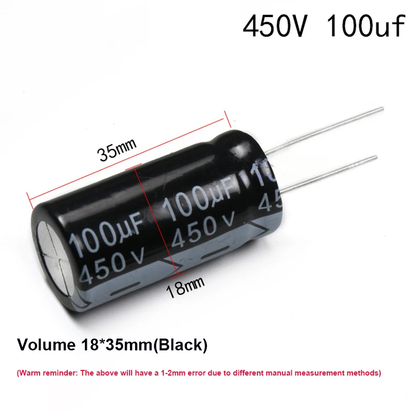 2200UF 50V 450V 25V 35V In-Line Aluminum Electrolytic Capacitor Volume 18x35mm 16x30mm 10x20mm10x17mm
2200UF 50V 450V 25V 35V In-Line Aluminum Electrolytic Capacitor Volume 18x35mm 16x30mm 10x20mm10x17mm
