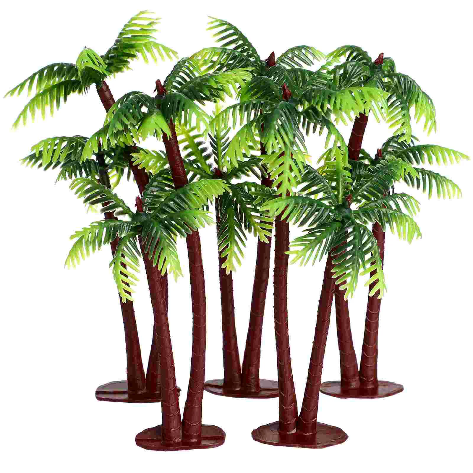 

Coconut Palm Tree Plastic Coconut Tree Ornaments Aquarium Coconut Plants Palm Tree Decors for Fish Tank Aquarium