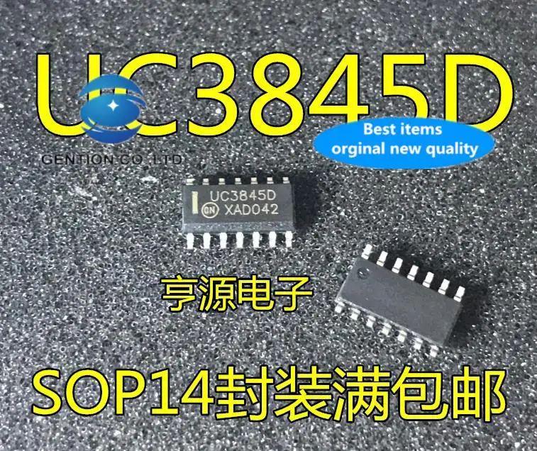 10 шт., 100% оригинальные новые модели UC3845D UC3845D013TR SOP14 UC3845DR2G, чип питания
10 шт., 100% оригинальные новые модели UC3845D UC3845D013TR SOP14 UC3845DR2G, чип питания