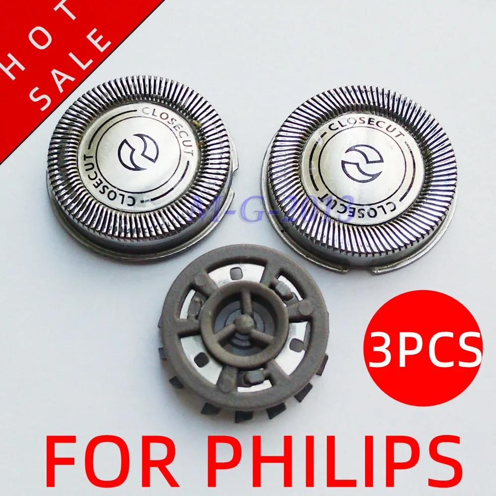 

3 x Replacement Shaver Head for Philips HQ55 HQ4+ HQ3 HQ6695 6879 6990/HQ6695/HQ48 HQ902 HQ904 HQ906 HQ912 HQ914 HS777 HS885