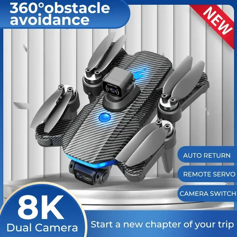 RC Drone Gps With 8K Dual HD Camera Obstacle Avoidance Flighting Time 35Min HJ90 PRO 5G WIFI FPV Foldable Quadcopter Dron Gifts
RC Drone Gps With 8K Dual HD Camera Obstacle Avoidance Flighting Time 35Min HJ90 PRO 5G WIFI FPV Foldable Quadcopter Dron Gifts