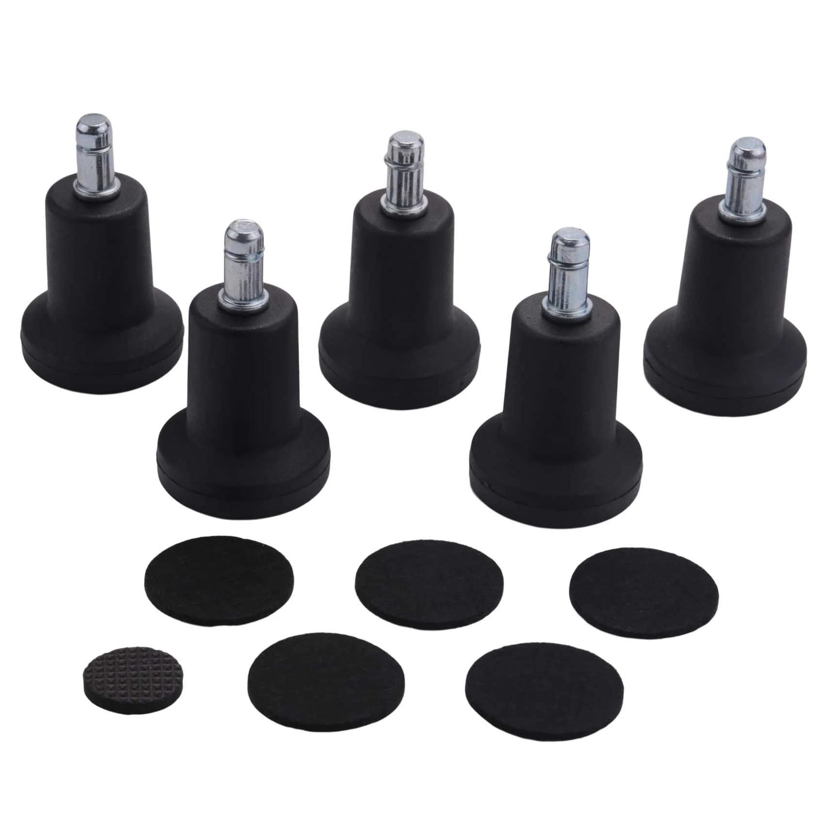 High Profile Glides Replacement for Office Chair Without Wheels & Bar Stool, Fixed Stationary Caster Glide, 5-Pack
High Profile Glides Replacement for Office Chair Without Wheels & Bar Stool, Fixed Stationary Caster Glide, 5-Pack