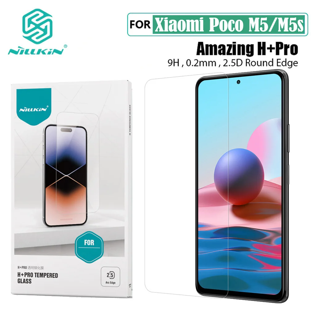 For Xiaomi Poco M5s M5 Tempered Glass Nillkin H+PRO Anti-Explosion 2.5D 0.2mm Phone Sticker Screen Protector For Xiaomi Poco M5s
For Xiaomi Poco M5s M5 Tempered Glass Nillkin H+PRO Anti-Explosion 2.5D 0.2mm Phone Sticker Screen Protector For Xiaomi Poco M5s