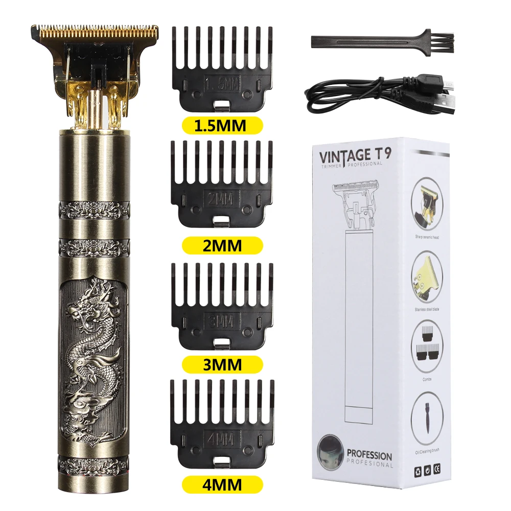 T9 USB Electric Hair Clippers Rechargeable Shaver Beard Trimmer Professional Men Hair Cutting Machine Beard Barber Hair Cut
T9 USB Electric Hair Clippers Rechargeable Shaver Beard Trimmer Professional Men Hair Cutting Machine Beard Barber Hair Cut