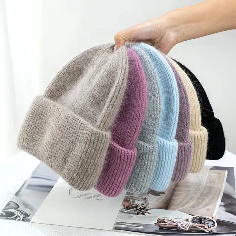 NEW Rabbit Fur Beanies Soft Warm Fluffy Winter Hat for Women Angora Knitted Hat Skullies Beanies Female Bonnet Woman Knit Cap
NEW Rabbit Fur Beanies Soft Warm Fluffy Winter Hat for Women Angora Knitted Hat Skullies Beanies Female Bonnet Woman Knit Cap