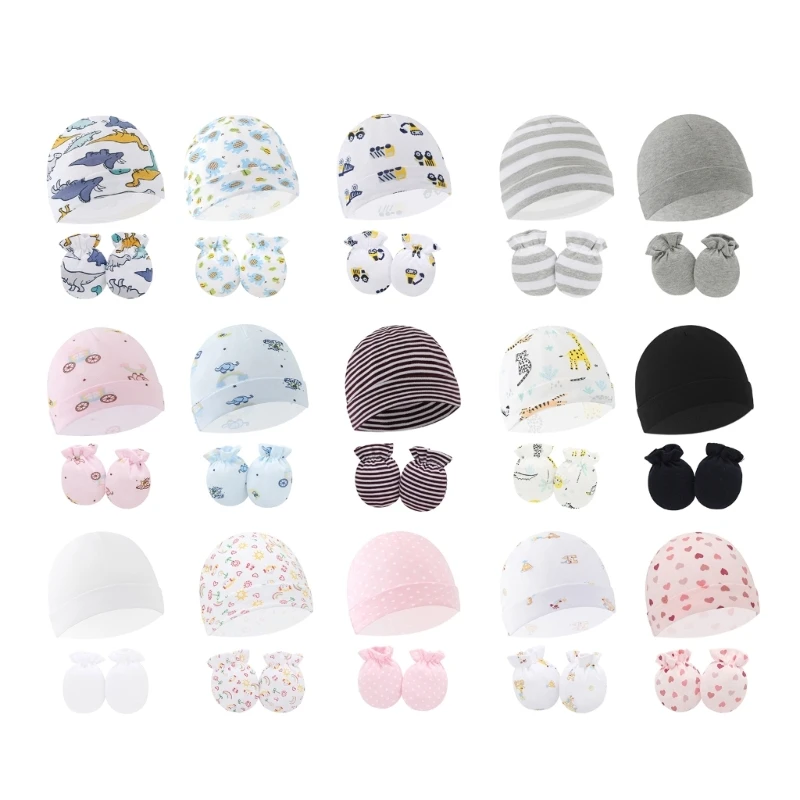 Newborn Baby Hat with Gloves Cotton Bonnet Beanie Hat for 0-6 Months Girls Boys Prop Infant Accessories Baby Shower Gifts
Newborn Baby Hat with Gloves Cotton Bonnet Beanie Hat for 0-6 Months Girls Boys Prop Infant Accessories Baby Shower Gifts