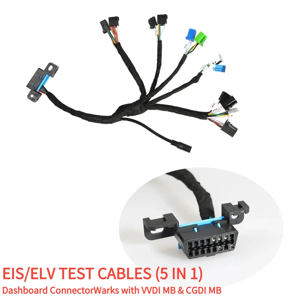 Новые диагностические кабели EIS ELV для Me-rcedes для B-enz, работа с VVDI MB BGA и CGDI Prog MB 5 в 1 (W204 W212 W221 W164 W166), инструмент
Новые диагностические кабели EIS ELV для Me-rcedes для B-enz, работа с VVDI MB BGA и CGDI Prog MB 5 в 1 (W204 W212 W221 W164 W166), инструмент