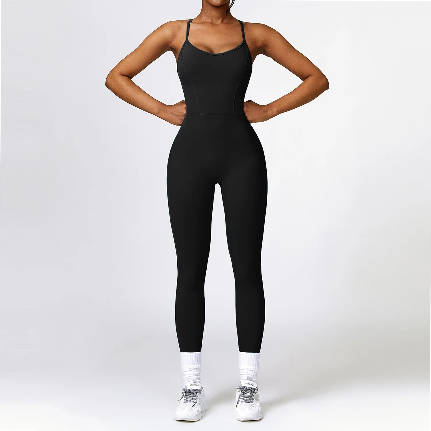 New Jumpsuits One-Piece Yoga Suit Dance Belly Tightening Fitness Workout Set Stretch Bodysuit Gym Clothes Push Up Athletic Wear
New Jumpsuits One-Piece Yoga Suit Dance Belly Tightening Fitness Workout Set Stretch Bodysuit Gym Clothes Push Up Athletic Wear