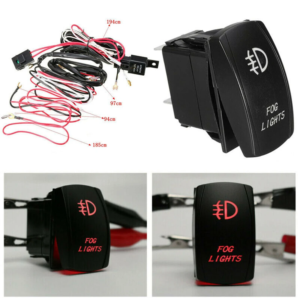 LED Off-road Light Wiring Harness Universal Blue LED Fog Light Driving Lamp Wiring Harness Fuse Switch 12V 40A Automotive Wire
LED Off-road Light Wiring Harness Universal Blue LED Fog Light Driving Lamp Wiring Harness Fuse Switch 12V 40A Automotive Wire