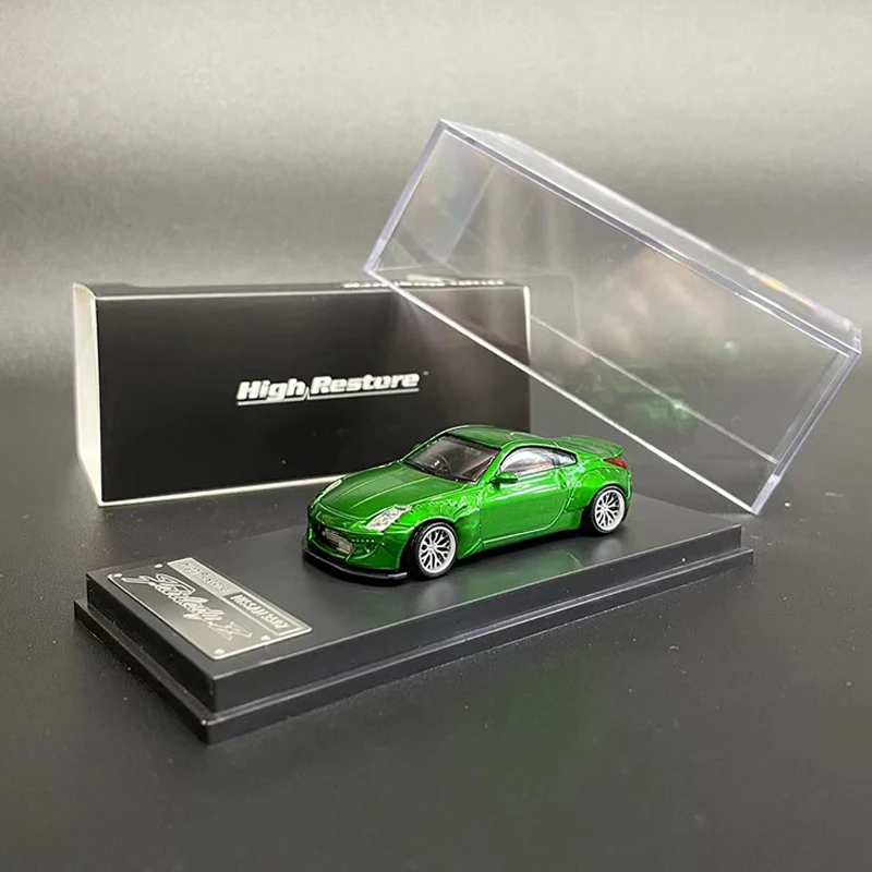 Высоко восстановленная модель автомобиля Fairlady Z33 350Z Pandem Rocket Bunny из сплава с широким кузовом, зеленая
Высоко восстановленная модель автомобиля Fairlady Z33 350Z Pandem Rocket Bunny из сплава с широким кузовом, зеленая