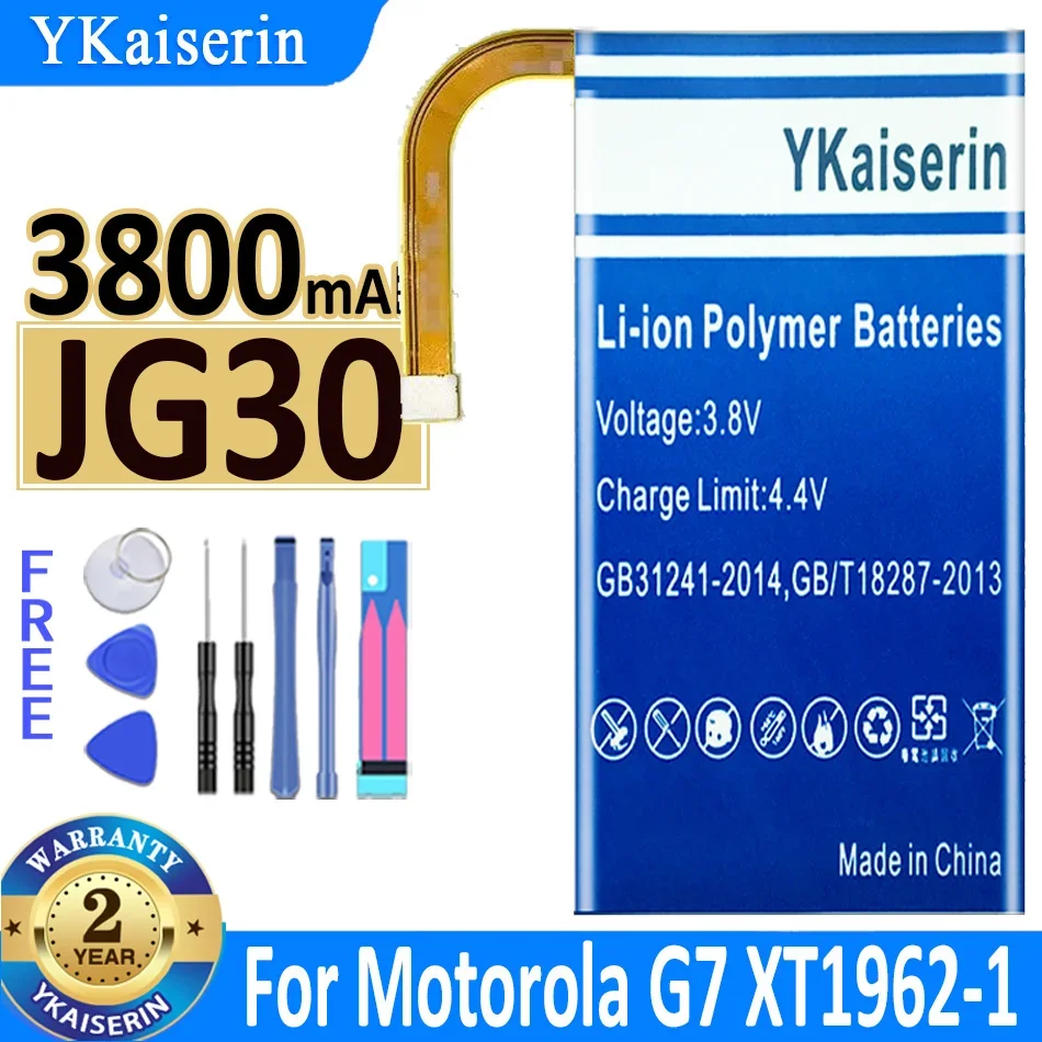 Аккумулятор ykaisсеребрин JG30 на 3800 мАч для Motorola Moto J MotoJ G7 XT1962-1, сменная батарея
Аккумулятор ykaisсеребрин JG30 на 3800 мАч для Motorola Moto J MotoJ G7 XT1962-1, сменная батарея