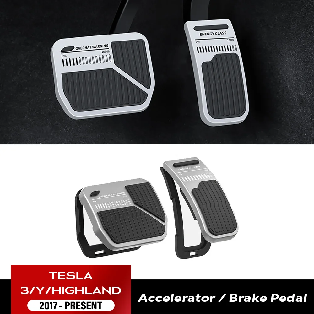 For Tesla Model Y 3 Highland 2024 Accessories New Clip-on Car Foot Pedal Pads Covers Accelerator Brake Rest Pedal
For Tesla Model Y 3 Highland 2024 Accessories New Clip-on Car Foot Pedal Pads Covers Accelerator Brake Rest Pedal