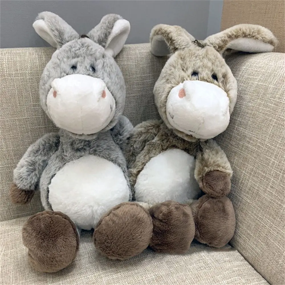 

Kawaii Donkey Stuffed Doll Soft Cartoon Donkey Plush Toy Home Decor Plushies Birthday Children & Girlfriend Gift for Baby Infant