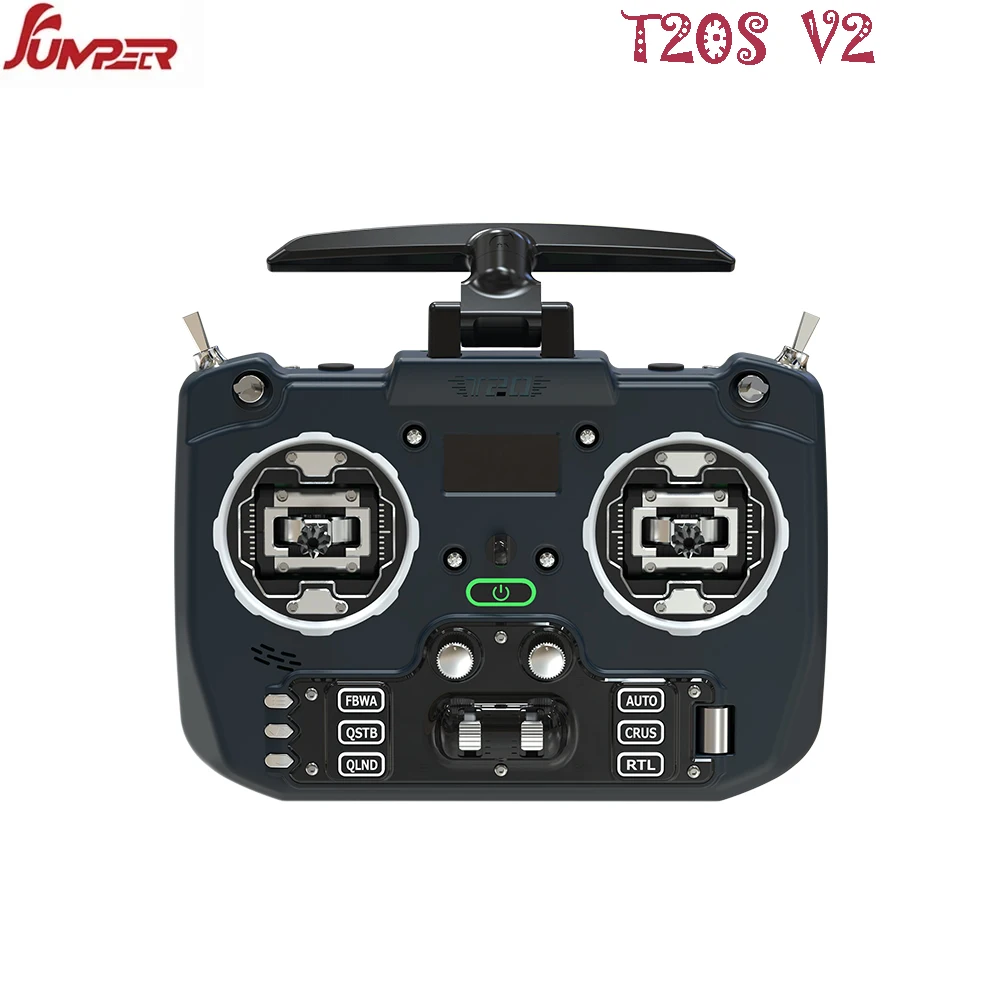 

New Jumper T20S T20 V2 ELRS 2.4G 915MHz 1W RDC90 HALL VS-M Full Size Radio Remote Control Edgetx for FPV RC Racer Drone Airplane