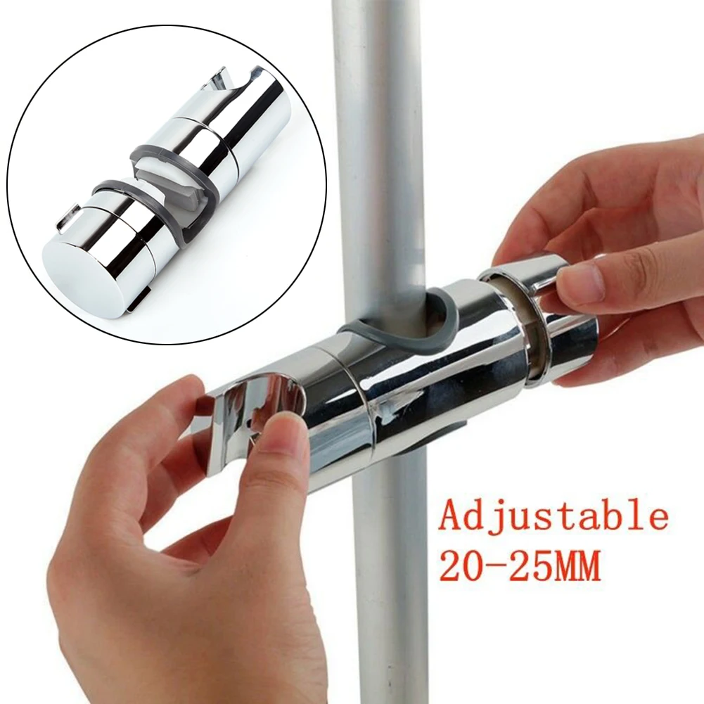 Shower Head Rail Bracket 20-25mm Replace Chrome Plated Adjustable Bracket Slide Guide Of Home Decoration Hardware
Shower Head Rail Bracket 20-25mm Replace Chrome Plated Adjustable Bracket Slide Guide Of Home Decoration Hardware