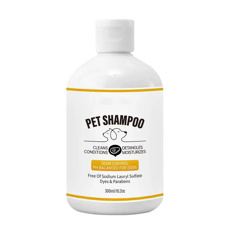 

Dog Shampoo Itchy Skin Relief 300ml Cleaning Shampoo Conditioner For Dogs And Cats Cleansing Dog Shampoo For Smelly Dogs Pet