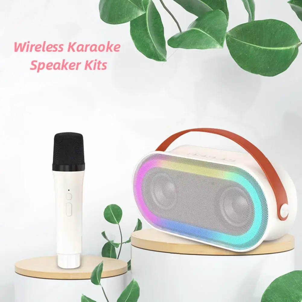 1 Набор практичный динамик со слотом для карты TF микрофон беспроводной Bluetooth-совместимый громкоговоритель 5,0 динамик для прямой трансляции
1 Набор практичный динамик со слотом для карты TF микрофон беспроводной Bluetooth-совместимый громкоговоритель 5,0 динамик для прямой трансляции